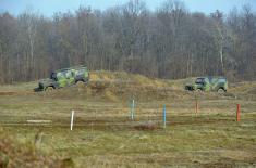 Training in off-road vehicle driving completed