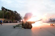 Gun salute to mark Armistice Day