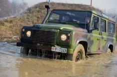 Training in off-road vehicle driving completed