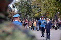 Gun salute to mark Armistice Day