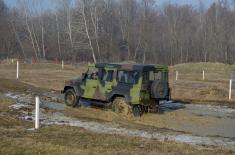 Training in off-road vehicle driving completed