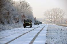 Training in off-road vehicle driving completed