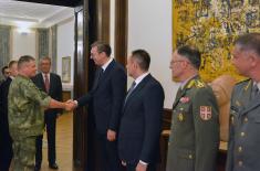 Састанак са делегацијом министарстава одбране Руске Федерације и Републике Белорусије