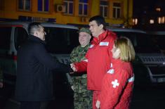 Minister Vulin Visited Military Medical Emergency Centre