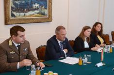 Visit from Hungarian Ministry of Defence delegation