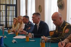 Visit from Hungarian Ministry of Defence delegation