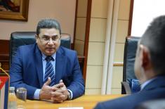 Meeting of Minister Vulin and the Ambassador of the Republic of Cuba