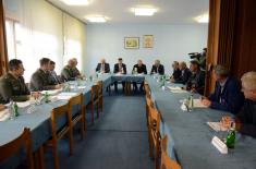 Defence Minister visited Priboj FAP 