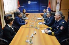 Meeting of Minister Vulin and the Ambassador of the Republic of Cuba