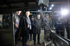 Defence Minister visited Priboj FAP 