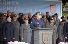 Ceremony to mark 60th anniversary of formation of 250th Air Defence Missile Brigade
