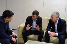 Министар одбране дочекао казахстанску делегацију