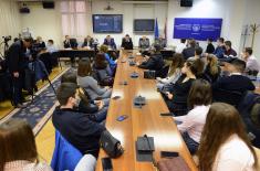 Discussion forum on introduction of compulsory military service at Faculty of Law