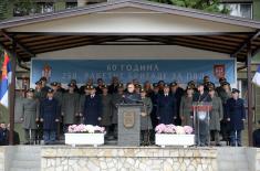 Ceremony to mark 60th anniversary of formation of 250th Air Defence Missile Brigade