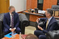 Minister Stefanović meets with Ambassador of Morocco