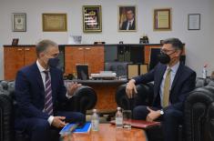 Minister Stefanović meets with Ambassador of Morocco