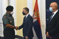 Meeting between Minister Stefanović and representatives of Indonesian Armed Forces Strategic Intelligence Agency