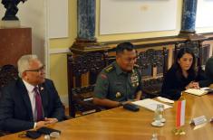 Meeting between Minister Stefanović and representatives of Indonesian Armed Forces Strategic Intelligence Agency