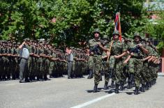 Taking the military oath