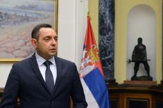 Minister Vulin: Serbian Armed Forces are establishing a sports unit