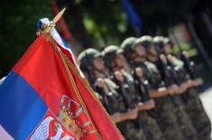 Taking the military oath