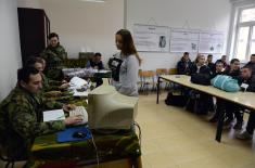 Admission of December class of soldiers