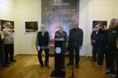 Exhibition “45 Hellish Nights over Belgrade” in front of the Belgrade audience