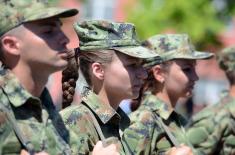 Taking the military oath