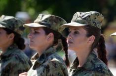 Taking the military oath