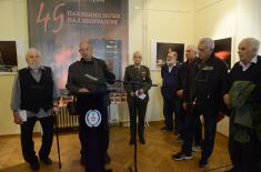 Exhibition “45 Hellish Nights over Belgrade” in front of the Belgrade audience