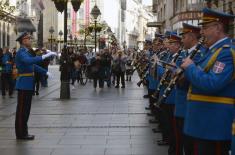 Променадни концерти војних оркестара у Београду и Нишу