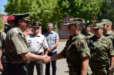 Taking the military oath