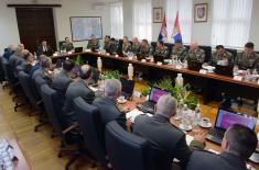 Joint Session of Collegiums of the Minister of Defense and Chief of the General Staff of the Serbian Armed Forces has started