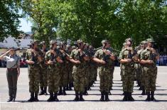 Taking the military oath