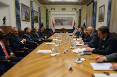 Meeting of the Ministers of Defence of Serbia and Paraguay