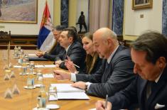 Meeting of the Ministers of Defence of Serbia and Paraguay