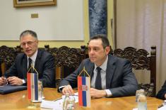 Meeting of the Ministers of Defence of Serbia and Paraguay