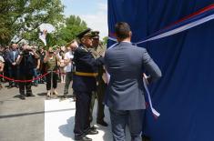 У Лесковцу откривено спомен обележје погинулим припадницима Војске и Полиције 1998. и 1999. године