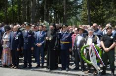 U Leskovcu otkriveno spomen obeležje poginulim pripadnicima Vojske i Policije 1998. i 1999. godine