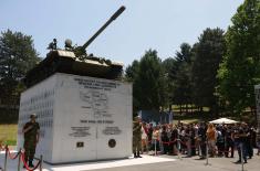 Memorial to members of Armed Forces and Police killed in 1998 and 1999 unveiled in Leskovac