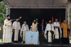 Memorial to members of Armed Forces and Police killed in 1998 and 1999 unveiled in Leskovac