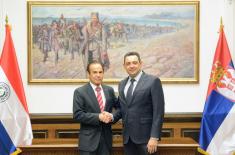 Meeting of the Ministers of Defence of Serbia and Paraguay