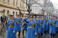 Gun Salute and Promenade Parade on the occasion of Statehood Day