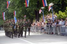 The Guard of the Serbian Armed Forces Celebrated its Holiday