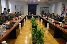 Minister Vulin visits General Staff