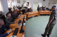 Minister Vulin visits General Staff