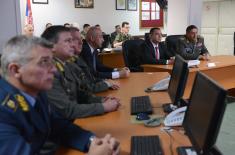 Minister Vulin visits General Staff