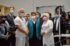 New Covid hospital opened in Novi Sad