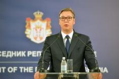 Predsednik Vučić: Ostavka Haradinaja - politički trik 