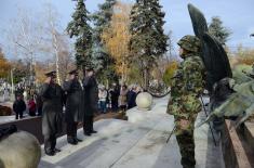 Wreaths Laid to Mark Military Veterans’ Day